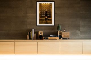 Martin Place, Sydney | Golden entrance with women | 2026 shown in a room