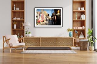 Chinatown tram stop, George St, Sydney | Getting on; getting off | 2025 shown in a room