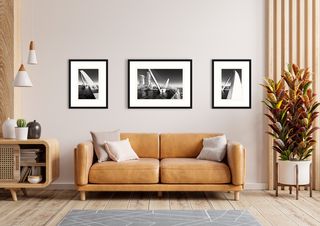 Elizabeth Quay Bridge shown in a room