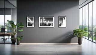 Elizabeth Quay Bridge shown in a room